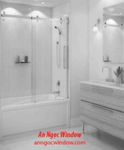 vách tắm kính cường lực