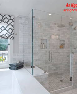 vách tắm kính cường lực