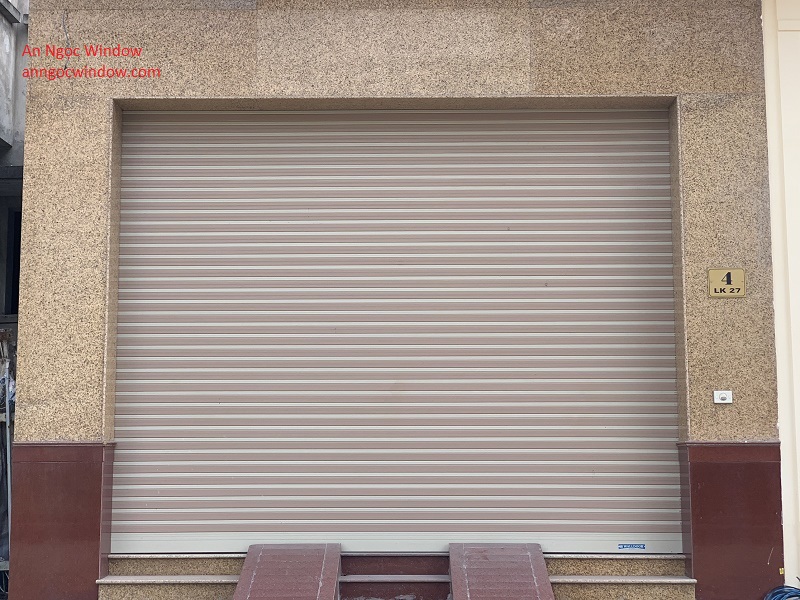 mẫu cửa cuốn khe thoáng