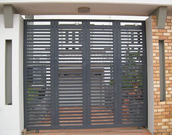 Mẫu cửa sắt đẹp Công Ty TNHH MTV UPVC An Ngọc - An Ngọc Window mẫu cửa sắt 4 cánh đơn giản tại huế