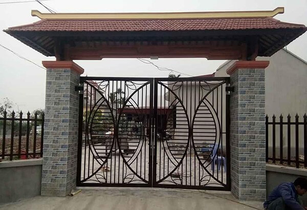 Mẫu cửa sắt đẹp Công Ty TNHH MTV UPVC An Ngọc - An Ngọc Window mẫu cửa sắt hai cánh ở huế
