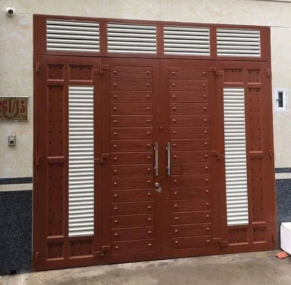 Mẫu cửa sắt đẹp Công Ty TNHH MTV UPVC An Ngọc - An Ngọc Window mẫu cửa sắt 4 cánh thừa thiên huế